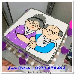 Mẫu Bánh Sinh Nhật Đẹp - A809